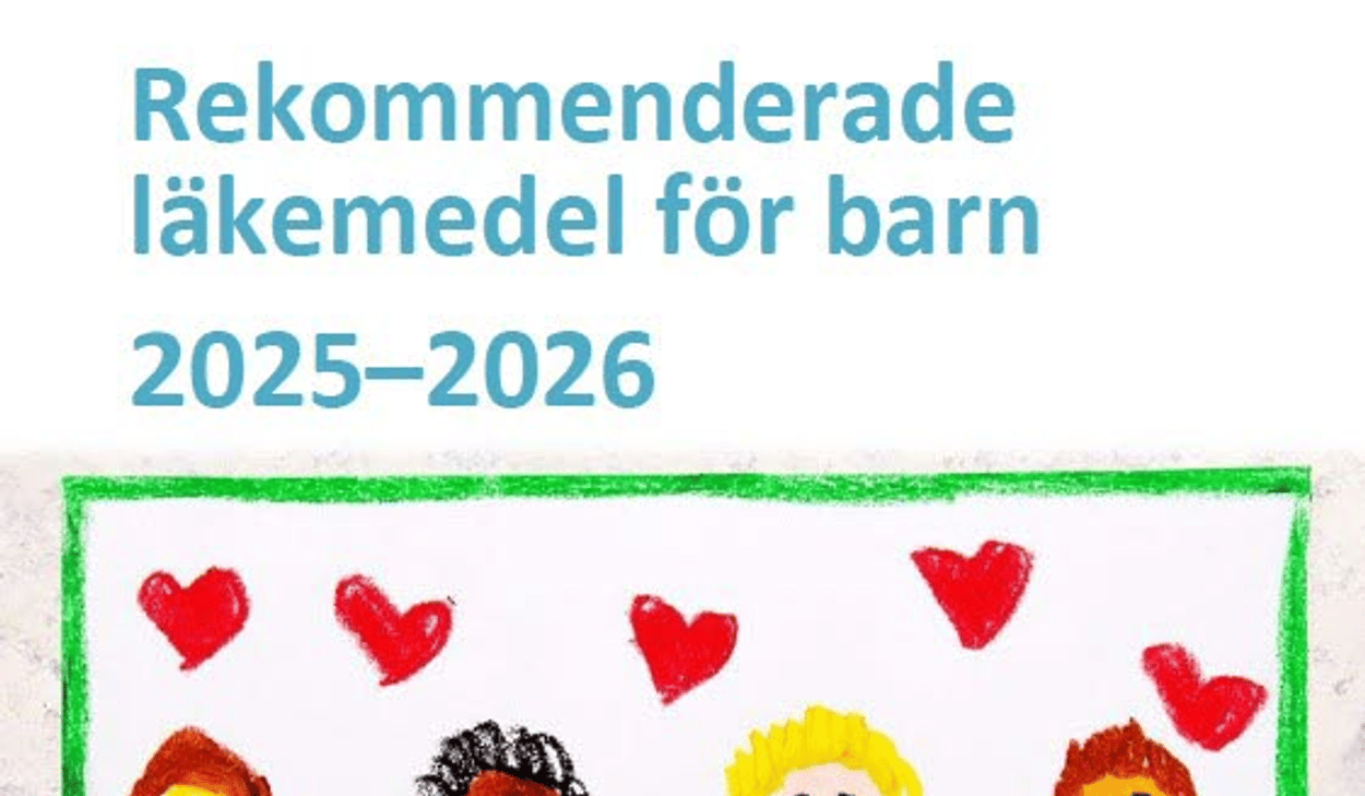 En affisch med en teckning av barn som håller varandra i handen.