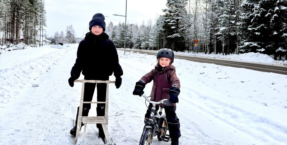 En ny gång- och cykelväg mellan Rolfhamre och Nore i Ljusdal gör det tryggare att cykla längs väg 83.