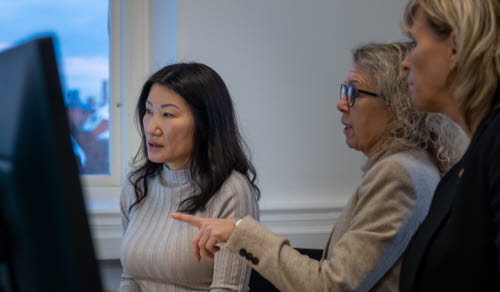 Anna-Karin Howell Lindberg, Susanne Åkerlind och Berit Pajala
