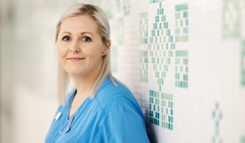 Linnea Mangseth, vårdenhetschef hjärtavdelning Hudiksvall, ambassadör Gävleborgskraften